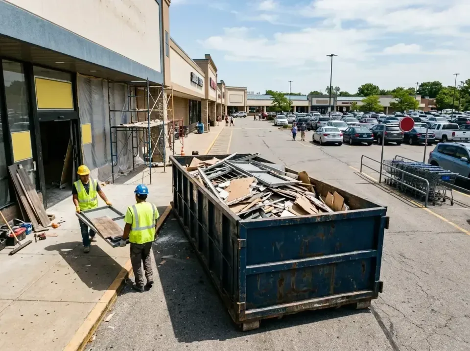 retail-store-renovation-debris-003 — frequently asked questions, Roll-off Dumpster Rentals in Brecksville, OH